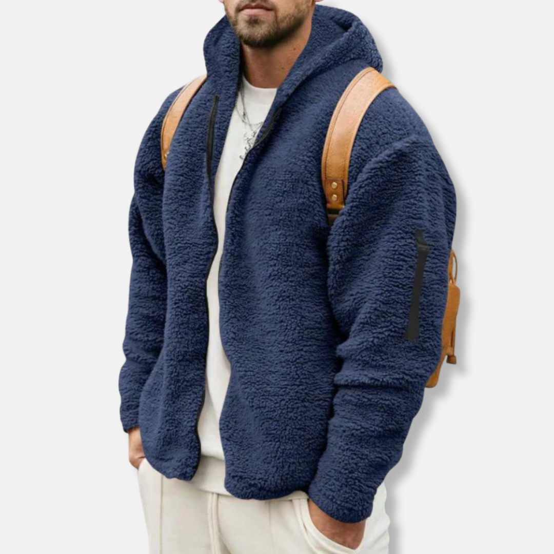 Sweat à capuche polaire Sherpa Coupe confortable