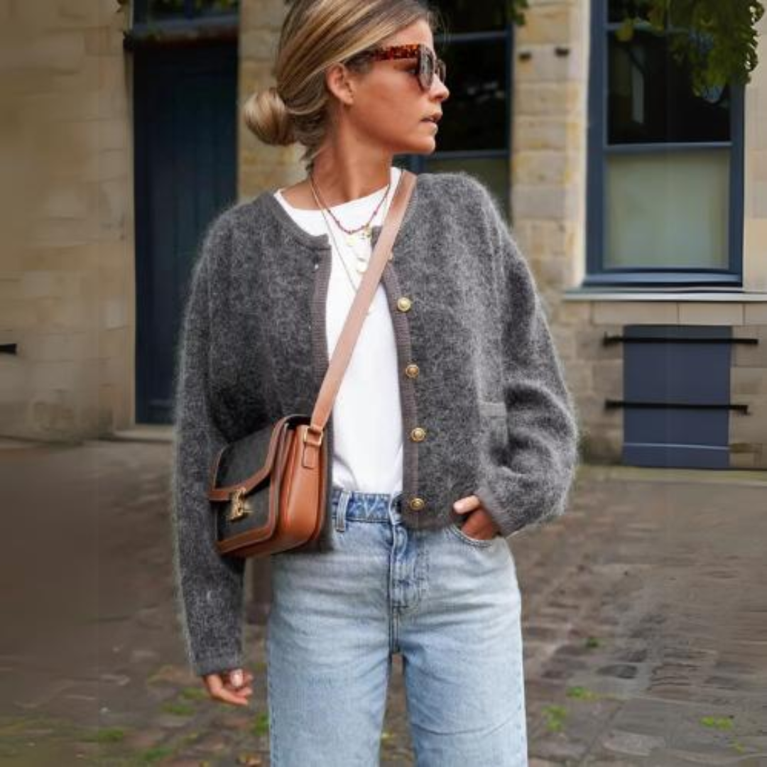 Cardigan chaud pour femme Écharpe moderne pour femme