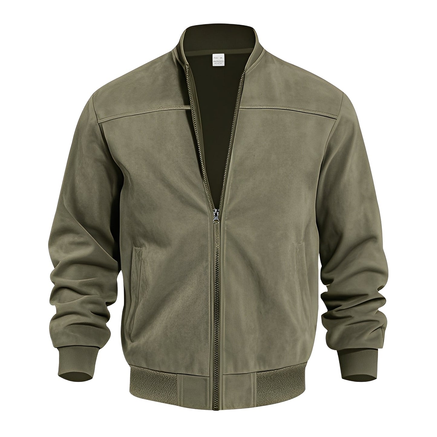Blouson en cuir homme élégant en daim