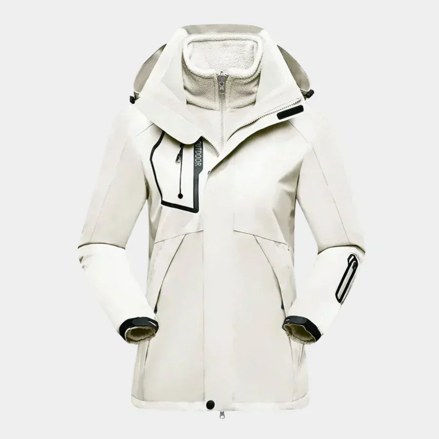 Veste de ski imperméable femme hiver