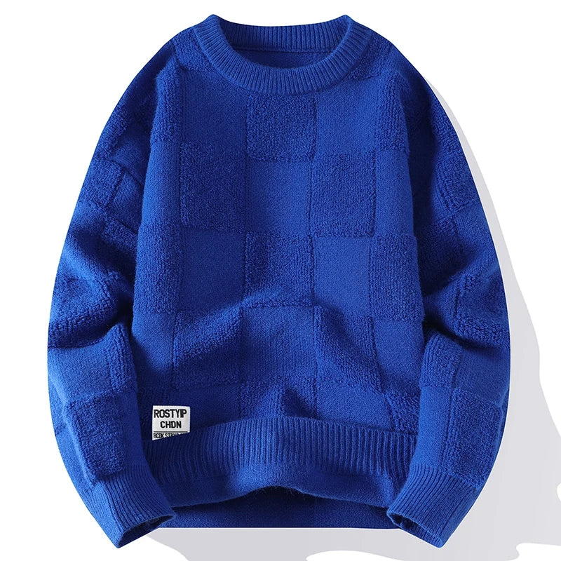 Pull en maille tendance pour hommes stylés