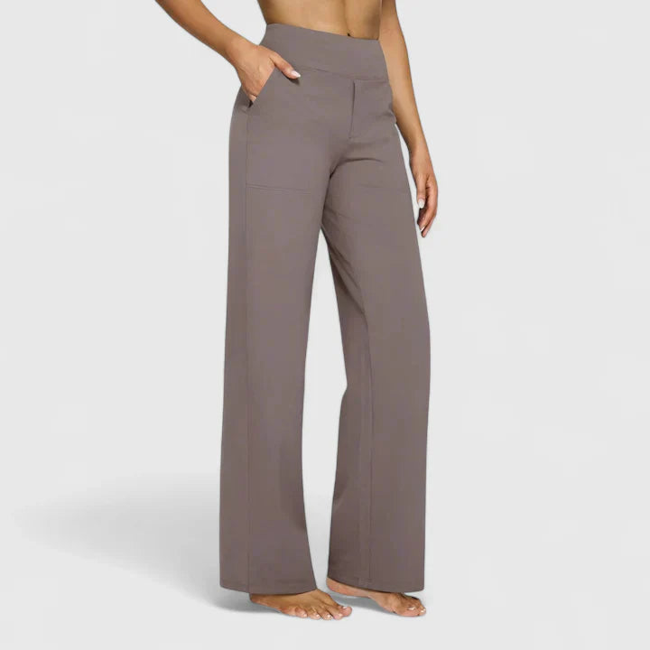 Damen Loungehose Bequem Stretch - IdealeKleiden