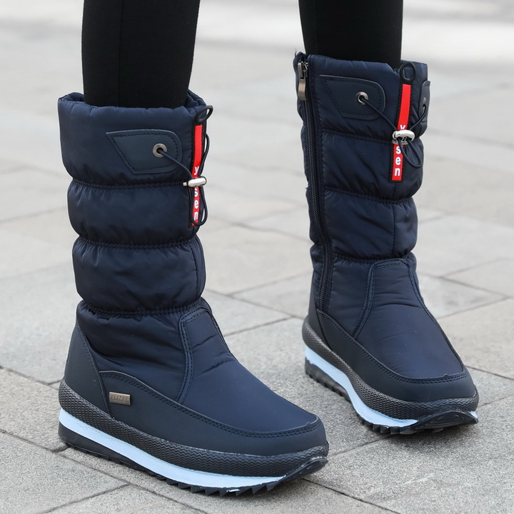 Bottes d'hiver chaudes et confortables pour femme
