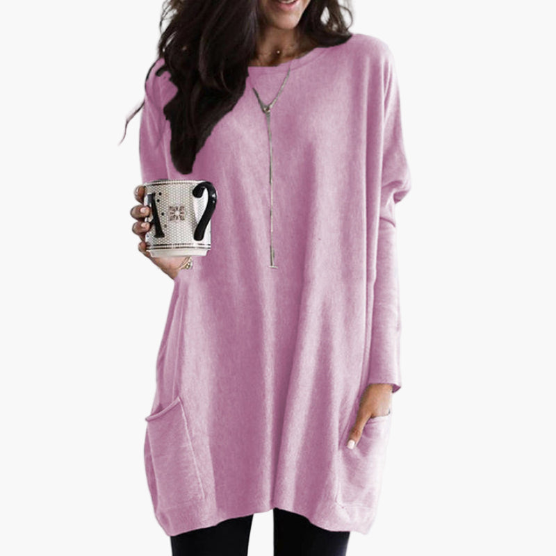 Pull oversize confortable Hiver chaud