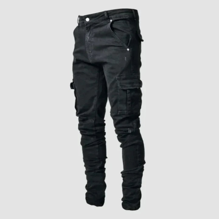 Jean décontracté en denim stretch