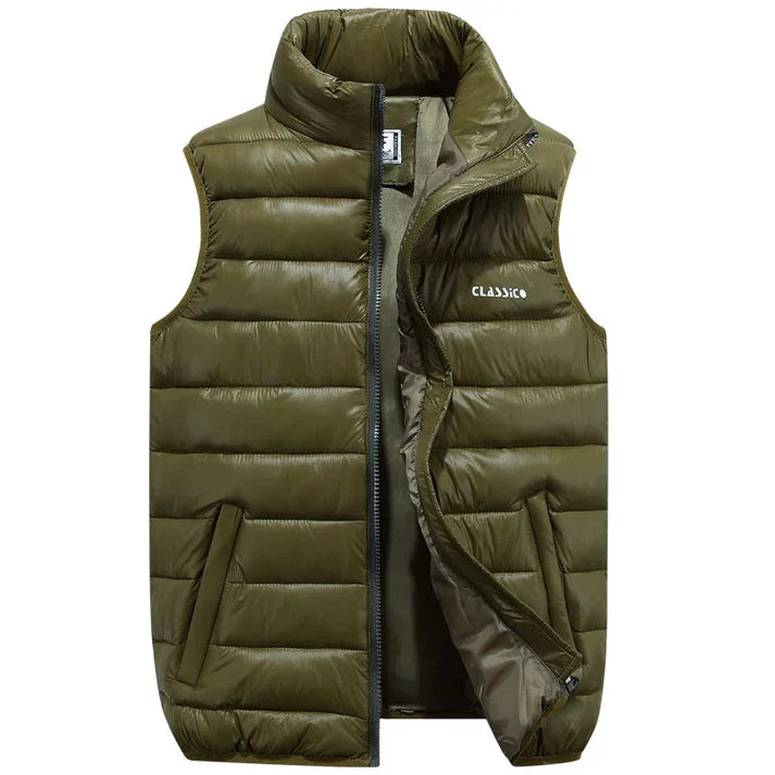 Gilet matelassé pour homme, chaud et élégant