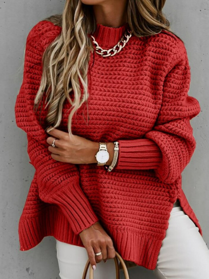 Pull tricoté femme doux et confortable