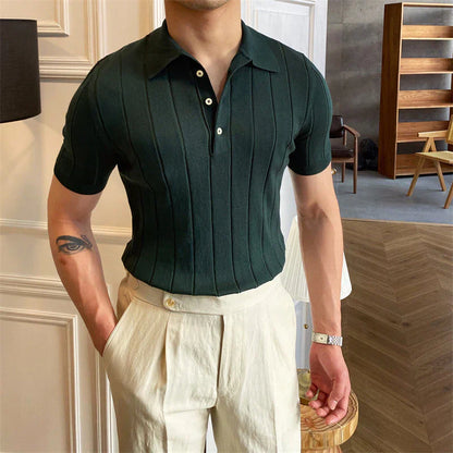 Polo de loisir homme coupe décontractée