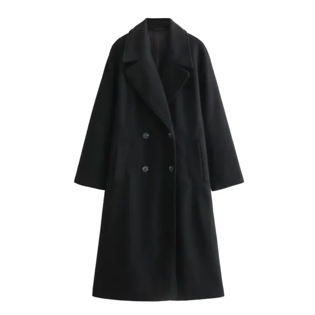 Manteau d'hiver élégant Écharpe femme