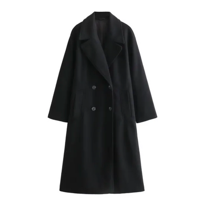 Manteau d'hiver élégant Écharpe femme