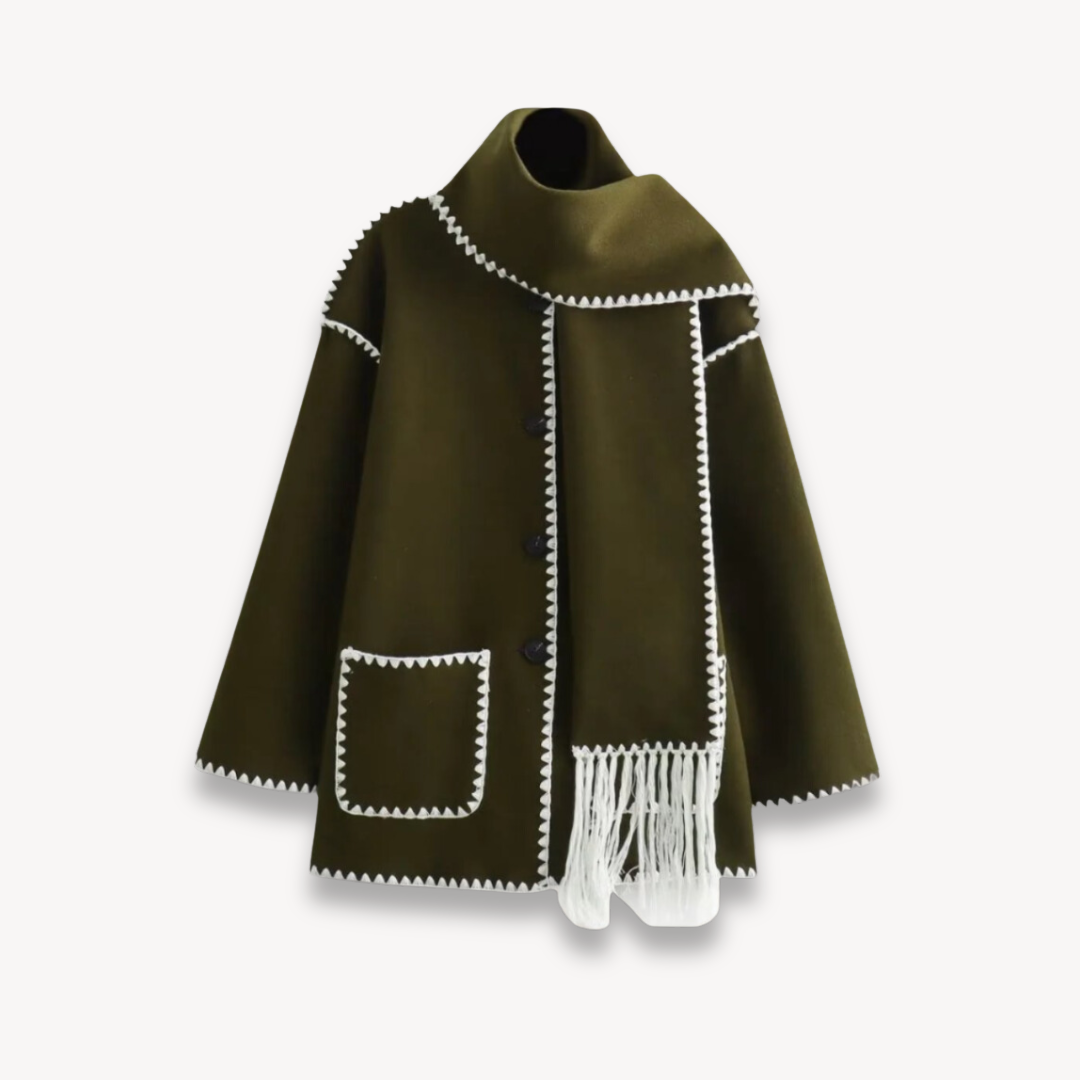 Manteau cape grandes tailles femme