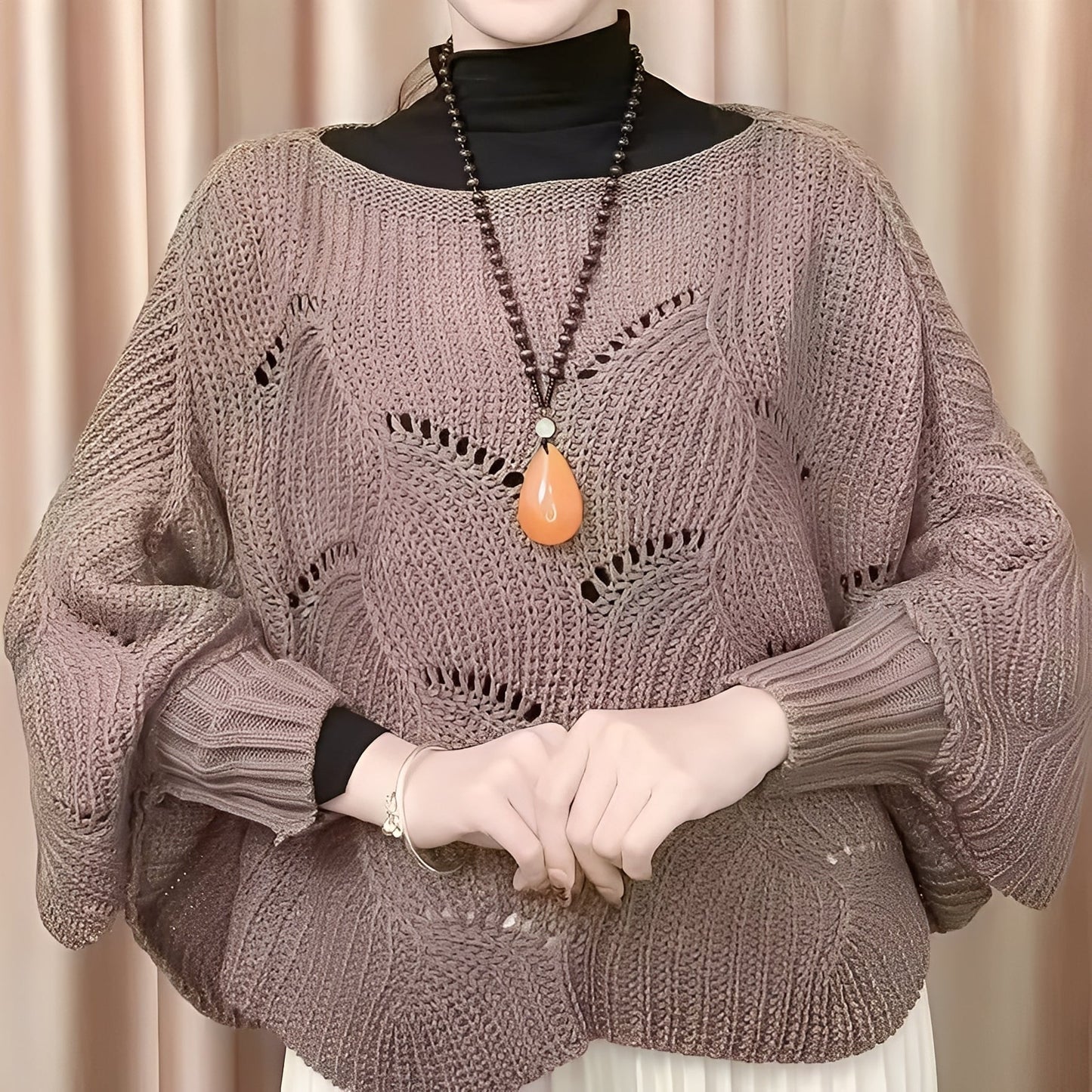 Pull thermique femme Manches amples Confort