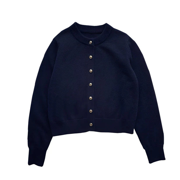 Pull Femme Manteau Décontracté Col Rond