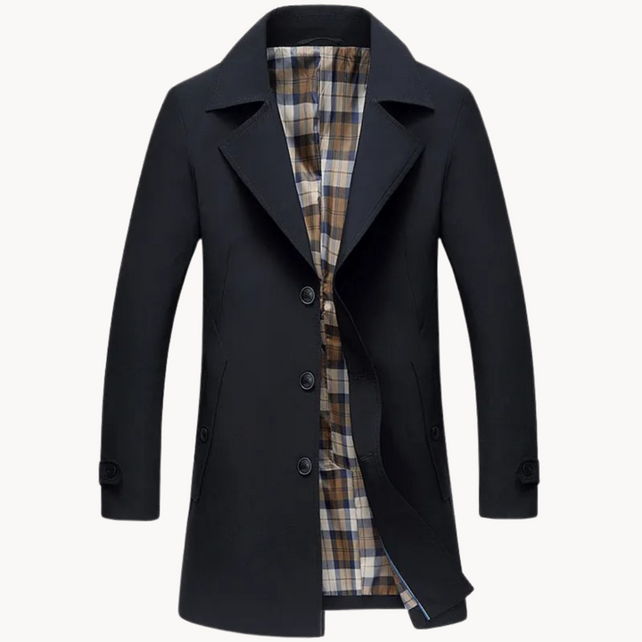 Trench-coat écologique homme coupe-vent moderne