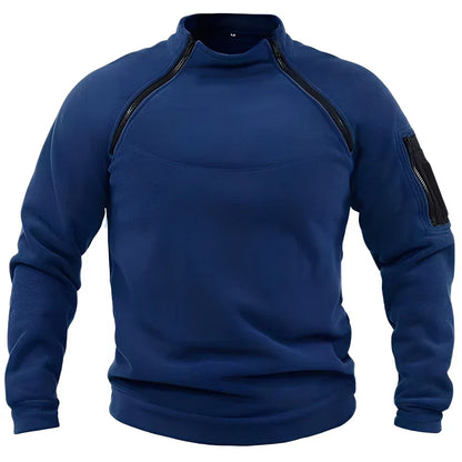 Pull en polaire tactique homme outdoor