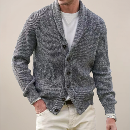 Gilet homme printemps moderne col châle