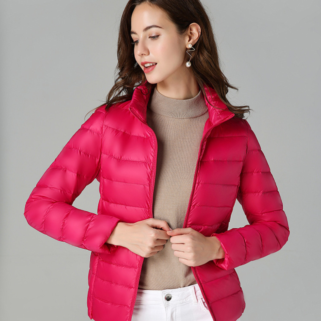 Veste pour femme légère mi-saison coupe moderne