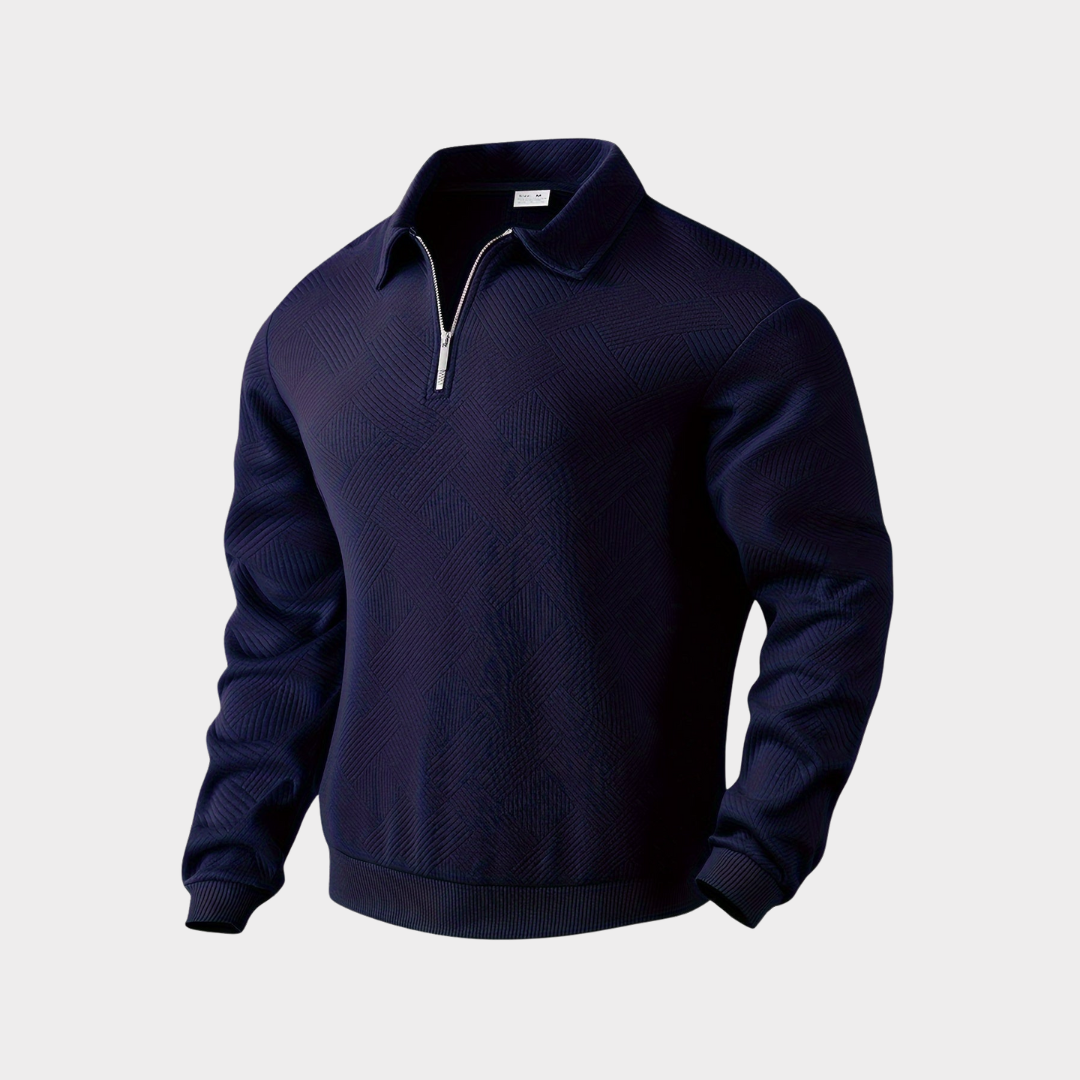 Pull pour hommes, Sweat-shirt décontracté zippé