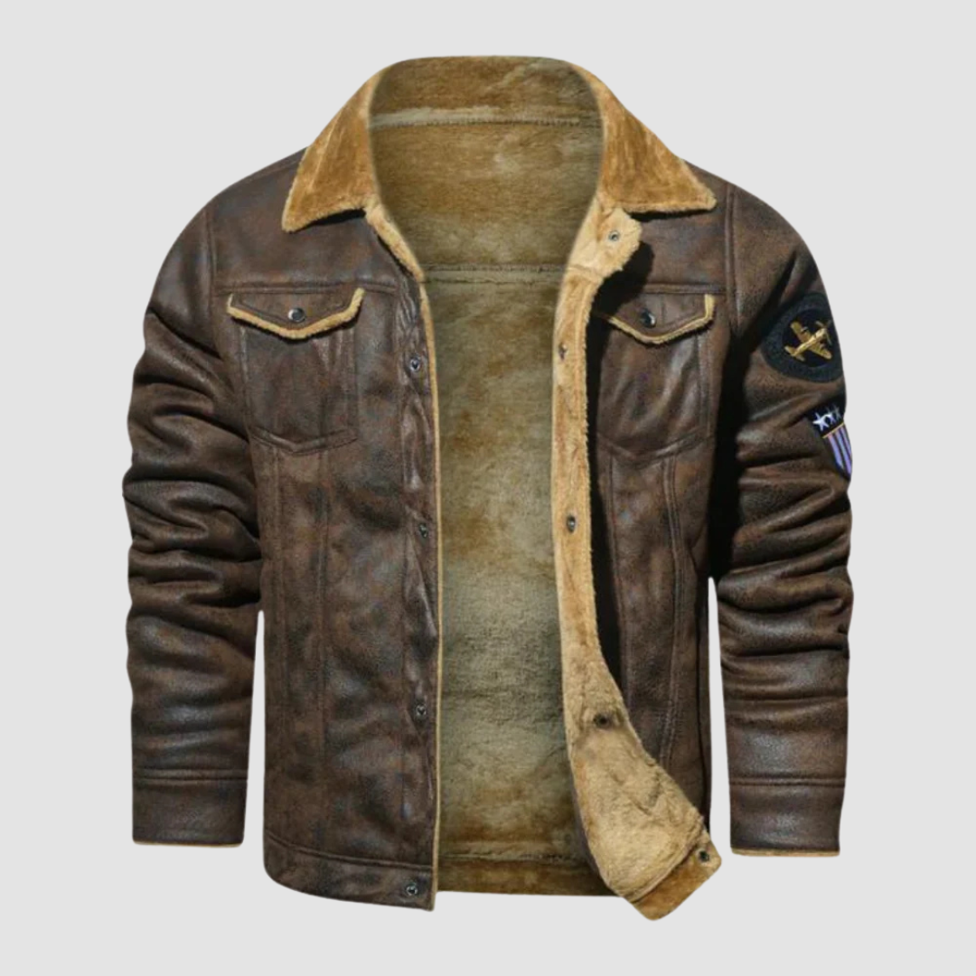 Blouson d'hiver doublé polaire