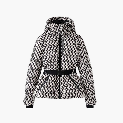 Doudoune matelassée élégante pour femme Veste d'hiver imperméable