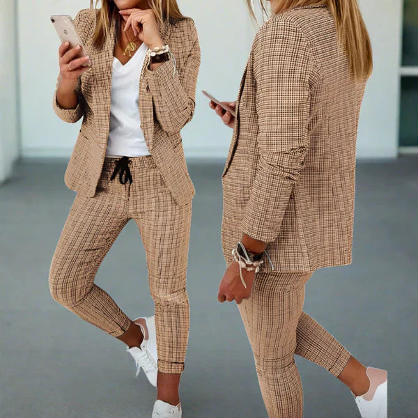 Tailleur élégant 2 pièces pour femme Business Chic