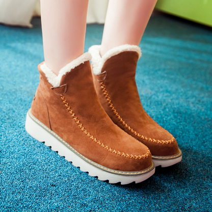 Bottes d'hiver chaud isolé neige
