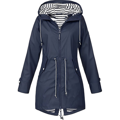 Veste légère femme à capuche pour l'extérieur