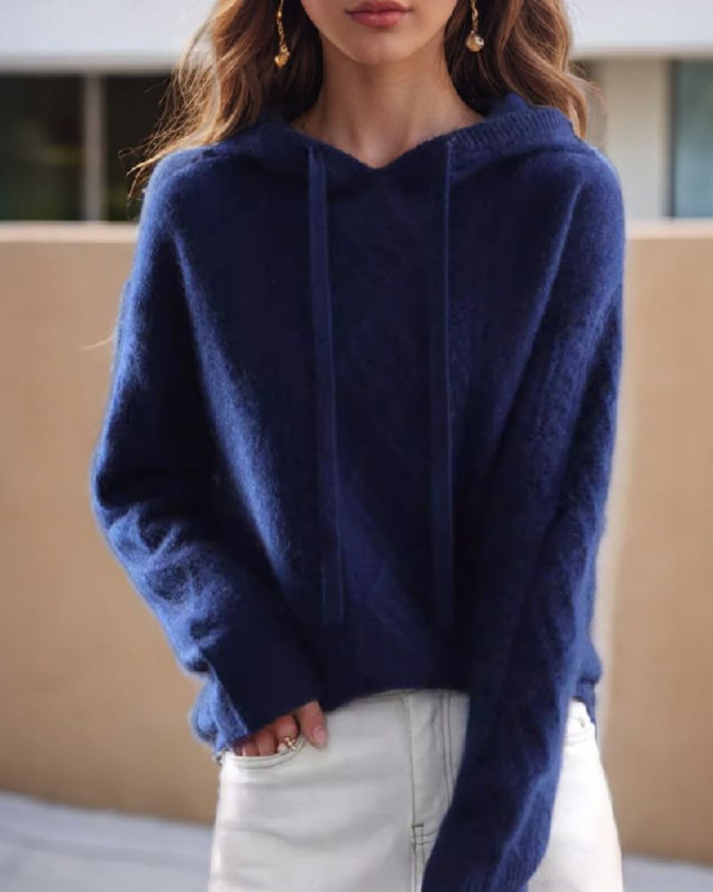 Sweat à capuche confortable Bien au chaud