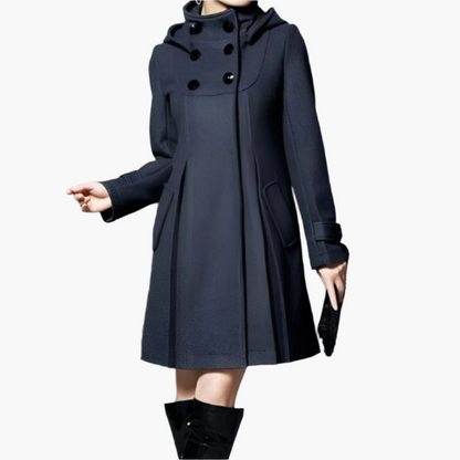 Manteau à capuche élégant et moderne pour femme