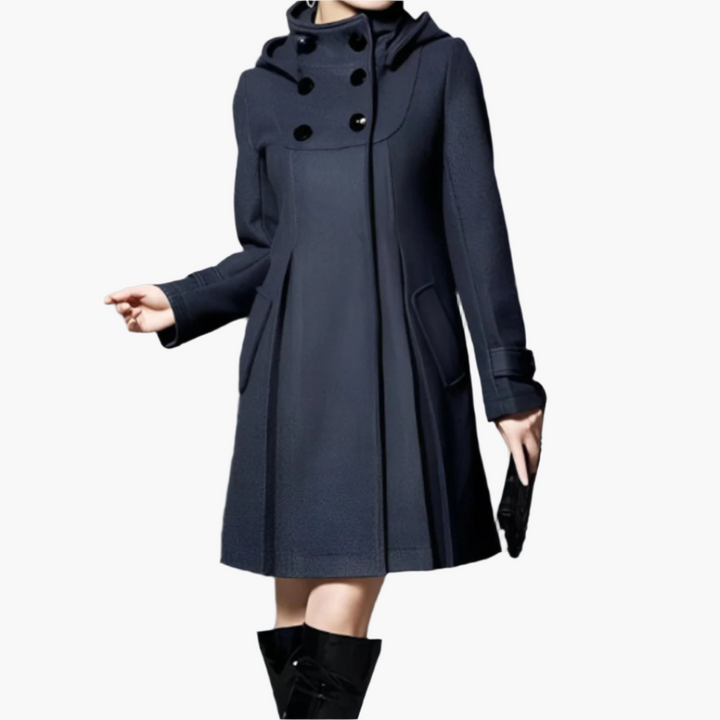 Manteau à capuche élégant et moderne pour femme