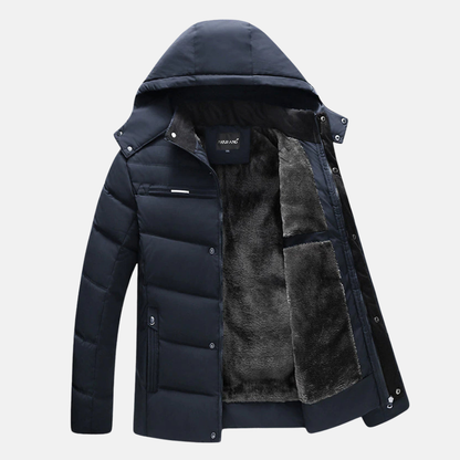 Pufferjacke en polaire Capuche Confortable Oversize