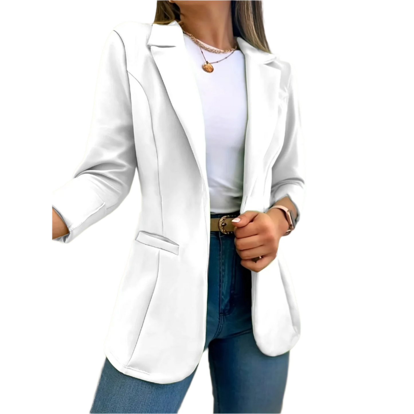 Blazer femme stylé effet vintage