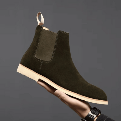 Bottes homme souples à lacets