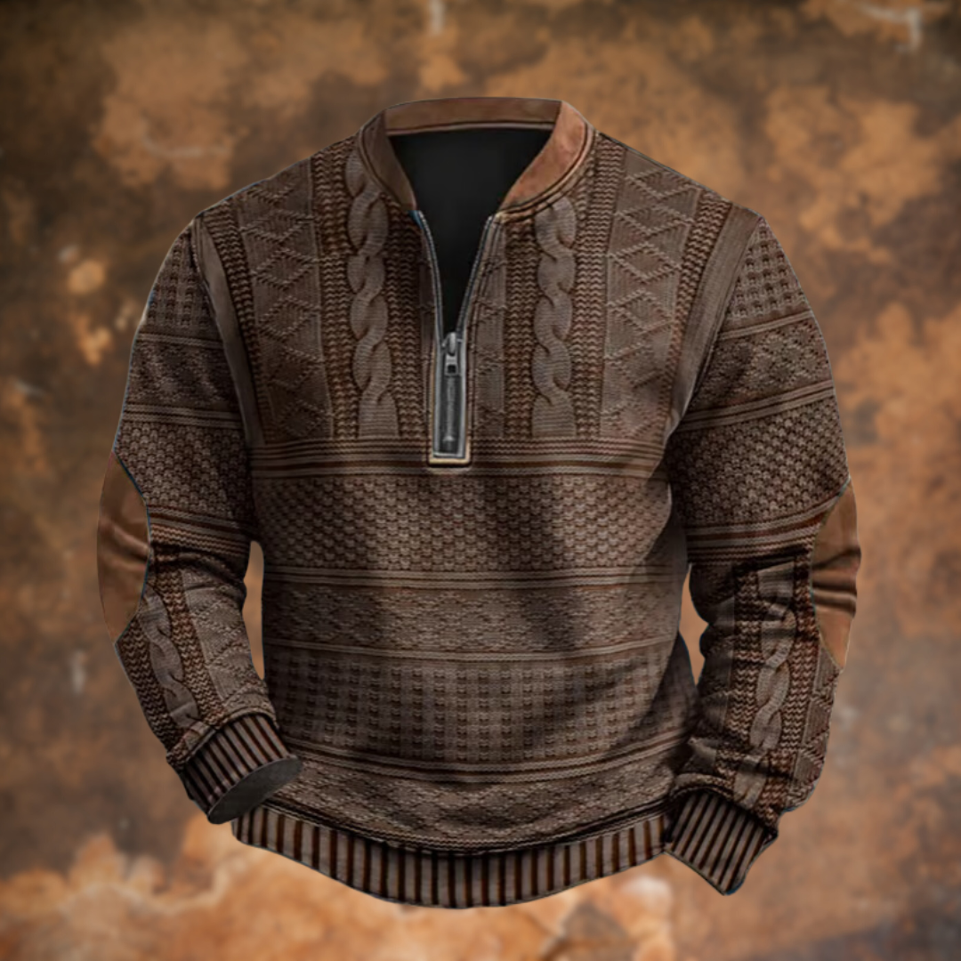 Veste d'hiver homme classique doublée fourrure noire
