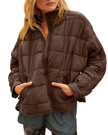 Doudoune légère compacte zippée Femme