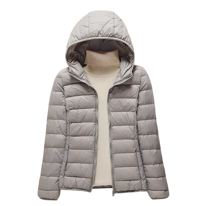Doudoune femme élégante coupe slim