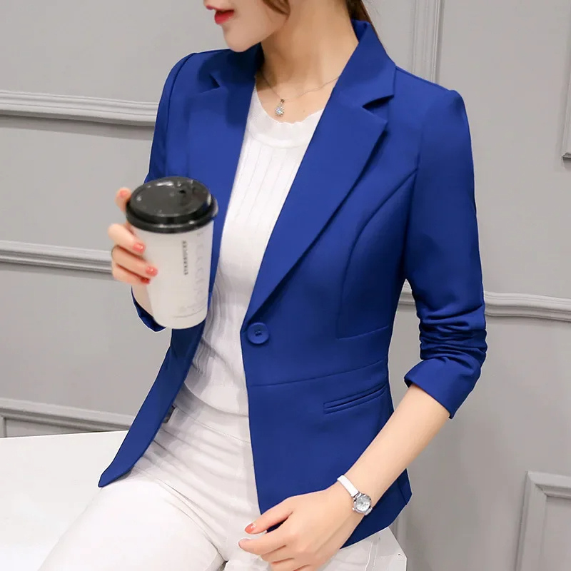 Blazer élégant pour femme modèle à un bouton