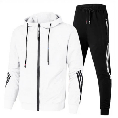 Ensemble sweat à capuche et pantalon de survêtement pour homme style moderne