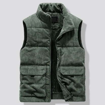 Gilet homme élégant coupe slim moderne