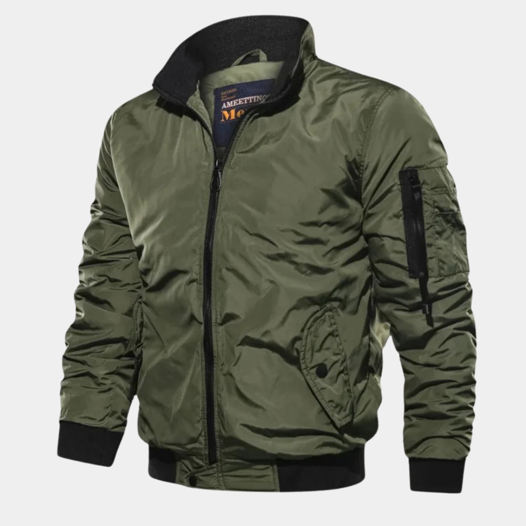 Blouson aviateur imperméable pour homme