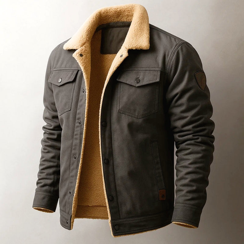 Veste Sherpa doublée chaude pour femme