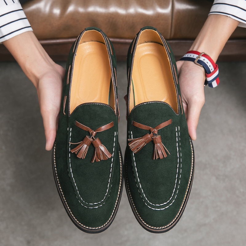 Chaussons homme style vintage
