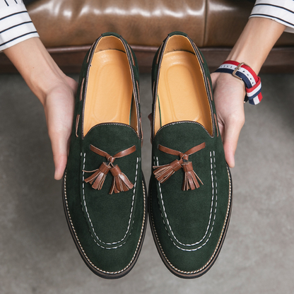 Chaussons homme style vintage