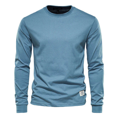 Chemise décontractée confortable à manches longues pour hommes