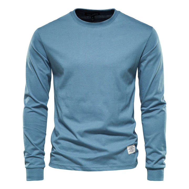 Chemise décontractée confortable à manches longues pour hommes