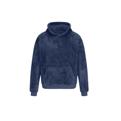 Sweat à capuche douillet pour homme, doublure polaire