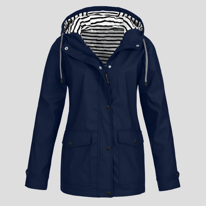 Veste imperméable femme d'extérieur fonctionnelle