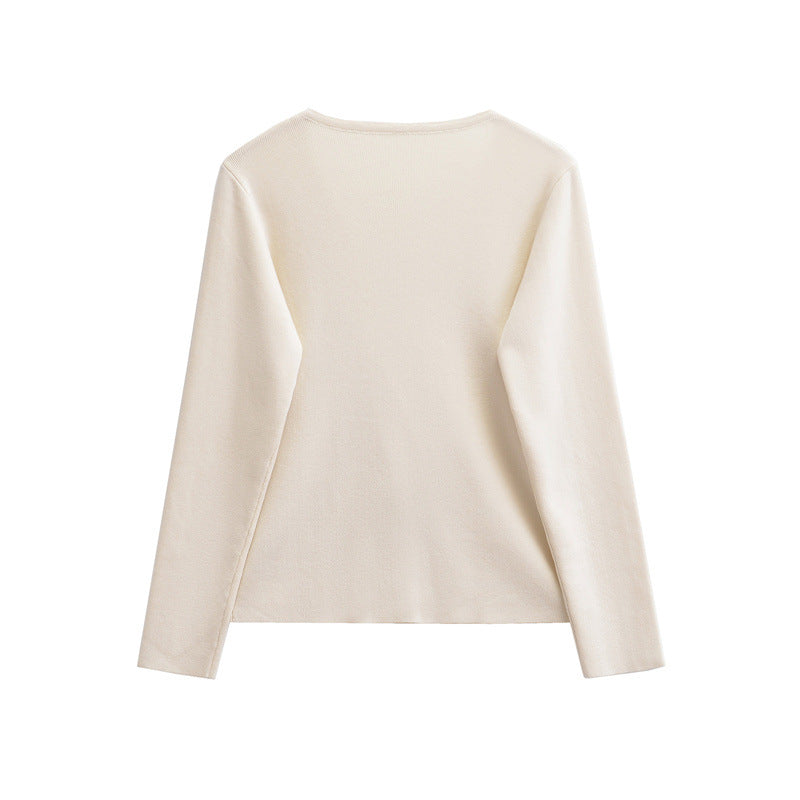 Stylischer Damen Cardigan Asymmetrisch - IdealeKleiden