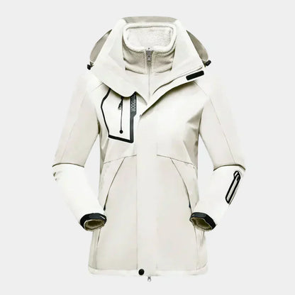 Veste d'hiver pour femme chaude à capuche
