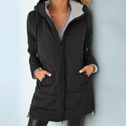 Veste d'hiver légère à capuche